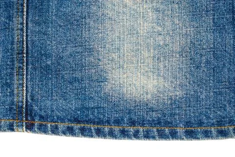 Blue jeans texture Stock Photos