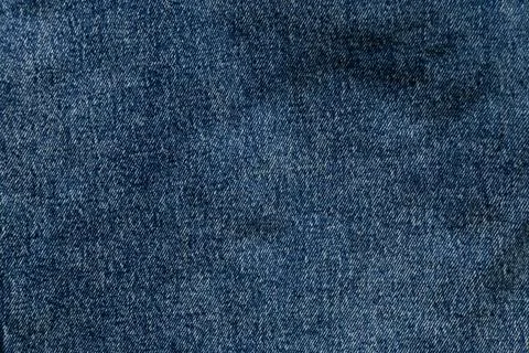 Blue jeans texture, top view, fabric texture, used as background, wallpaper.. Stock Photos