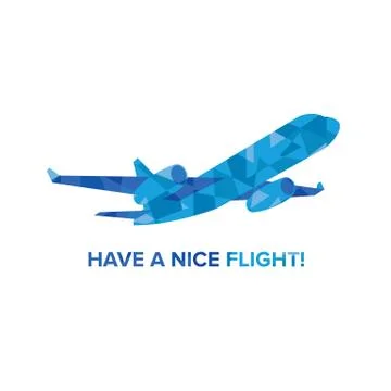 Blue jet airplane with patterns isolated on white 스톡 일러스트