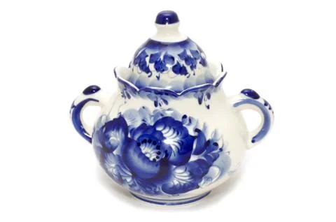Blue jug Stock Photos