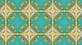 Blue kaleidoscope background, loop HD Footage