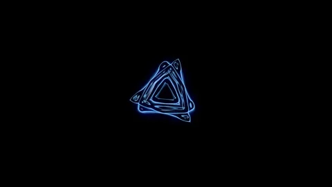 Blue kaleidoscope sequence patterns.Abstract multicolored motion graphics Stock Footage 121325665