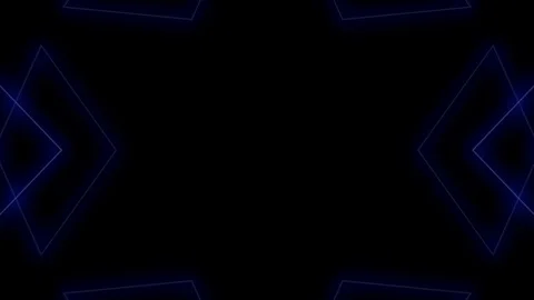 Blue kaleidoscope sequence patterns.Abstract multicolored motion graphics Stock Footage 121331501