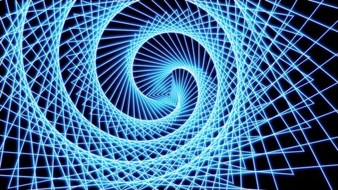 Blue kaleidoscope sequence patterns.Abstract multicolored motion graphics Stock Footage 121332835