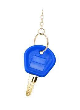 Blue key Stock Photos