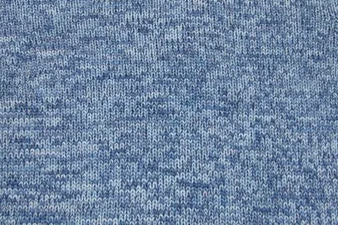 Blue knitted material 스톡 사진