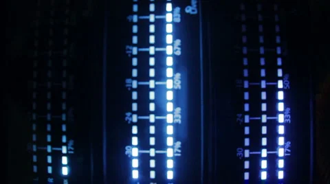 Blue knobs Stock Footage 1015064