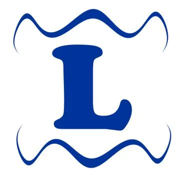 Blue L Stock Illustration