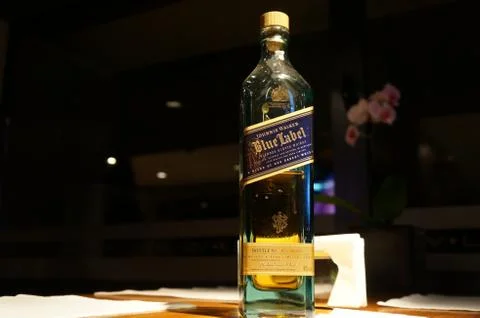 Blue Label Stock Photos