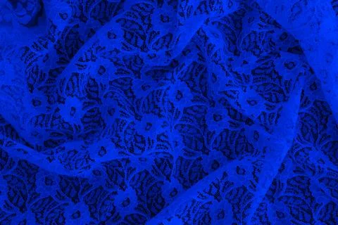 Blue lace background Stock Photos
