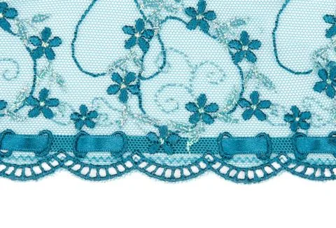 Blue lace Stock Photos