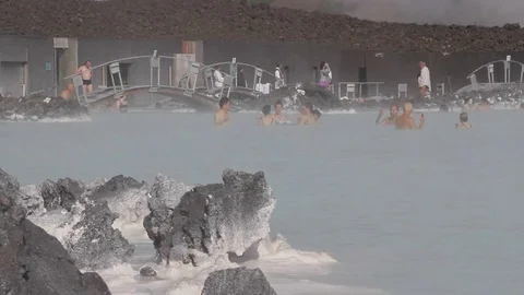 Blue Lagoon Stock Footage 77164103