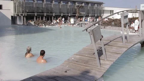 Blue Lagoon Stock Footage 77164106