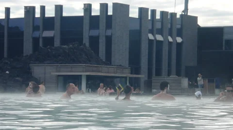 Blue Lagoon, Iceland Stock Footage 69013845