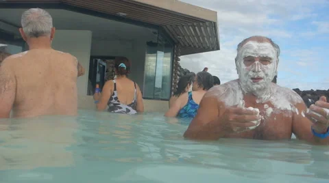 Blue Lagoon, Iceland Stock Footage 69013950
