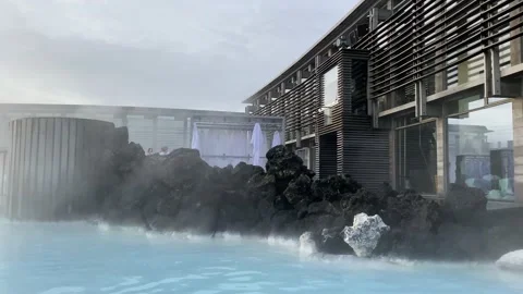 The Blue Lagoon in Iceland Stock Footage 237967199