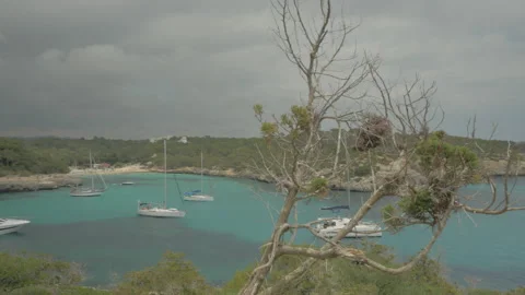 Blue Lagoon In Mallorca Stock Footage 131767539