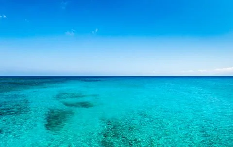 Blue lagoon Stock Photos