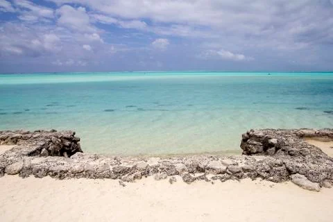 Blue lagoon Stock Photos