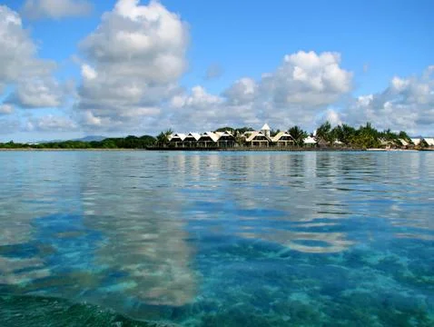 Blue lagoon Stock Photos
