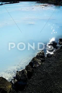 Blue Lagoon Stock Photos