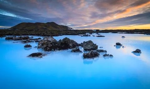 Blue Lagoon Stock Photos