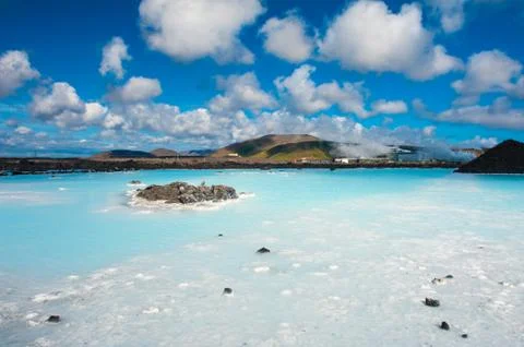Blue Lagoon Foto stock