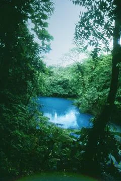 The blue lagoon Stock-Fotos