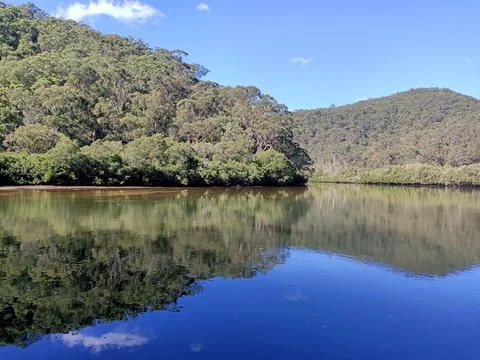 Blue lagoon Stock Photos