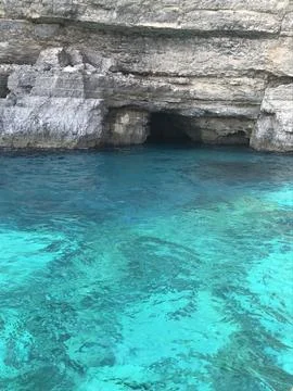 Blue lagoon Stock Photos