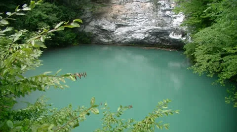 Blue Lake Stock-Footage 27118462