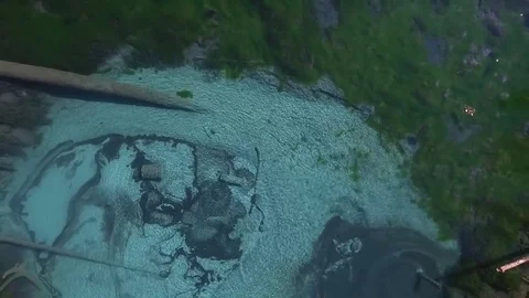 Blue Lake Stock Footage 81575566