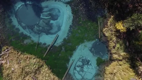 Blue Lake Stock Footage 81576148