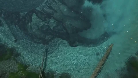 Blue Lake Stock Footage 81577609