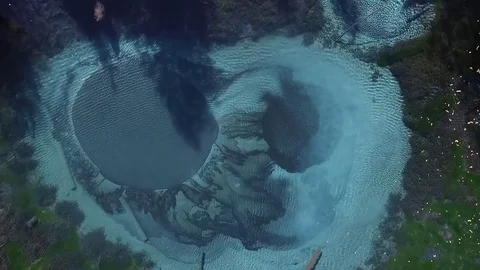 Blue Lake Stock Footage 81577957