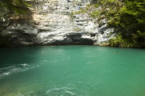 Blue lake Stock Photos