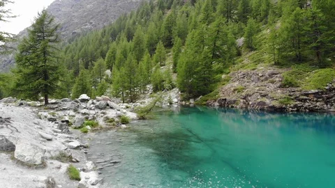 The Blue lake, Saint Jaques 動画素材 112187037
