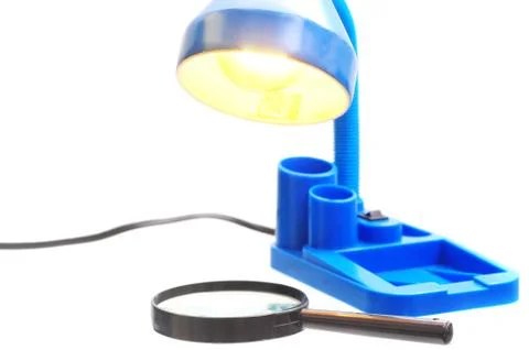 Blue Lamp Stock Photos