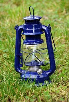 Blue lamp Stock Photos