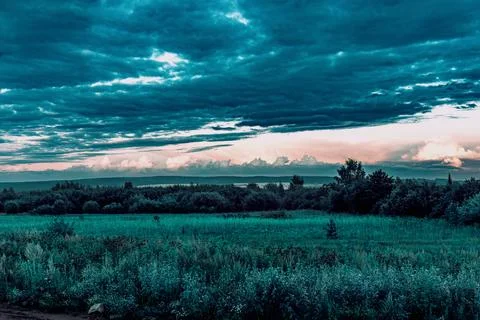 Blue Landscape Stock Photos