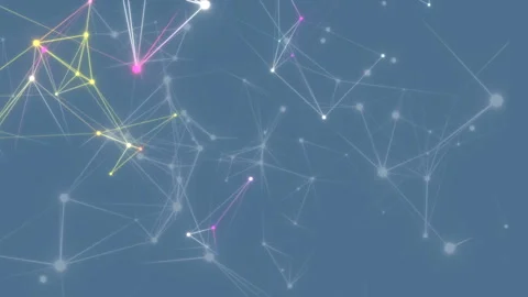 Blue laser background. Minimalistic space background. . Seamless loop. Stock Footage 101388235