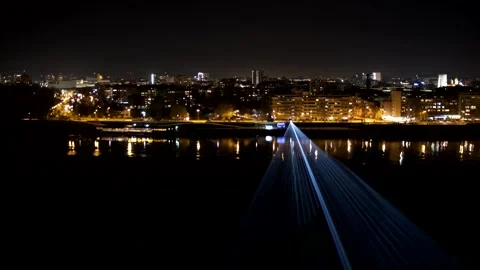 Blue Laser Show Video Stock Footage 167797960
