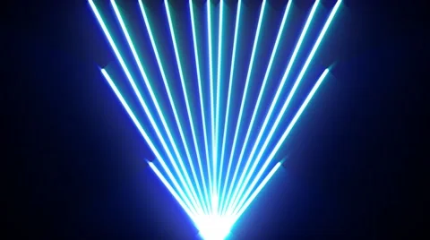 Blue lasers 2 Stock Footage 62781247