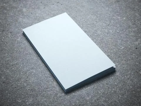 Blue leaflet Stock Illustration