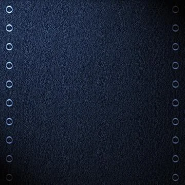 Blue leather background Stock Photos
