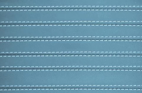 Blue leather Fotos Stock