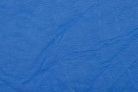 Blue leather texture background Stock Photos