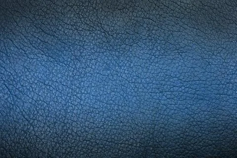 Blue leather texture for background Stock Photos