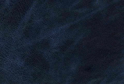Blue leather texture Stock Photos