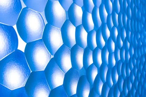 Blue leather with texture structure Stock Photos